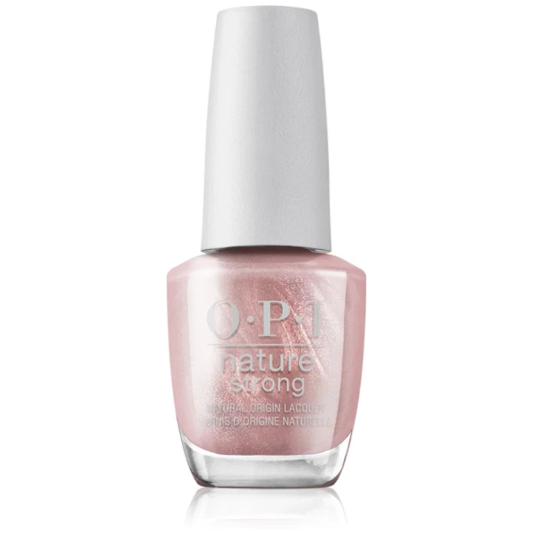 Enamel OPI Nature Strong Natural Origin Intentions Are Rose Gold 15 ml