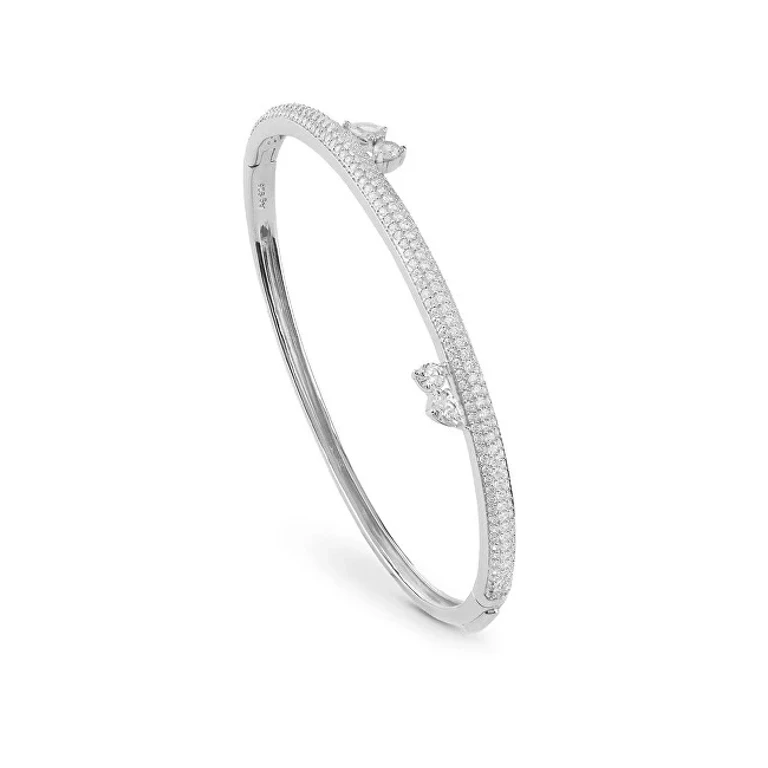 Solid Silver Bracelet with Cubic Zirconia Nuances Jsbb04511Jwrh - Diameter: 5.5 Cm