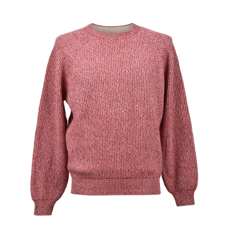 Tomato Cashmere Blend Crew Sweater