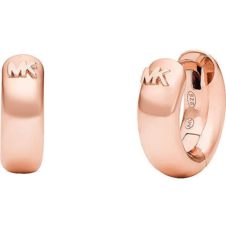 Huggie Hoop Earrings in Bronze Without Tempo Mkc1599Aa791