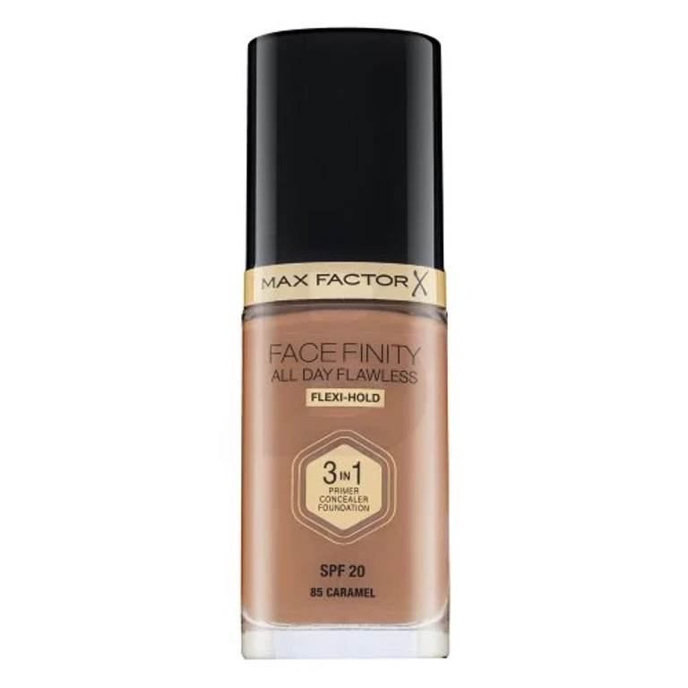 Facefinity All Day Flawless Flexi-Hold 3in1 Primer Corrector Foundation SPF20 85