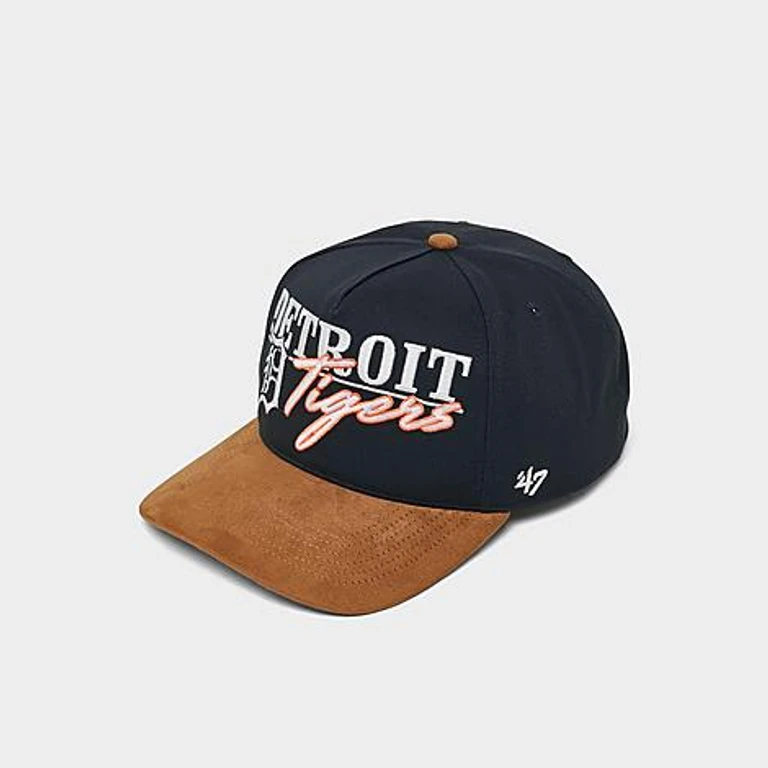 '47 Detroit Tigers MLB Scribe Line Hitch Snapback Hat