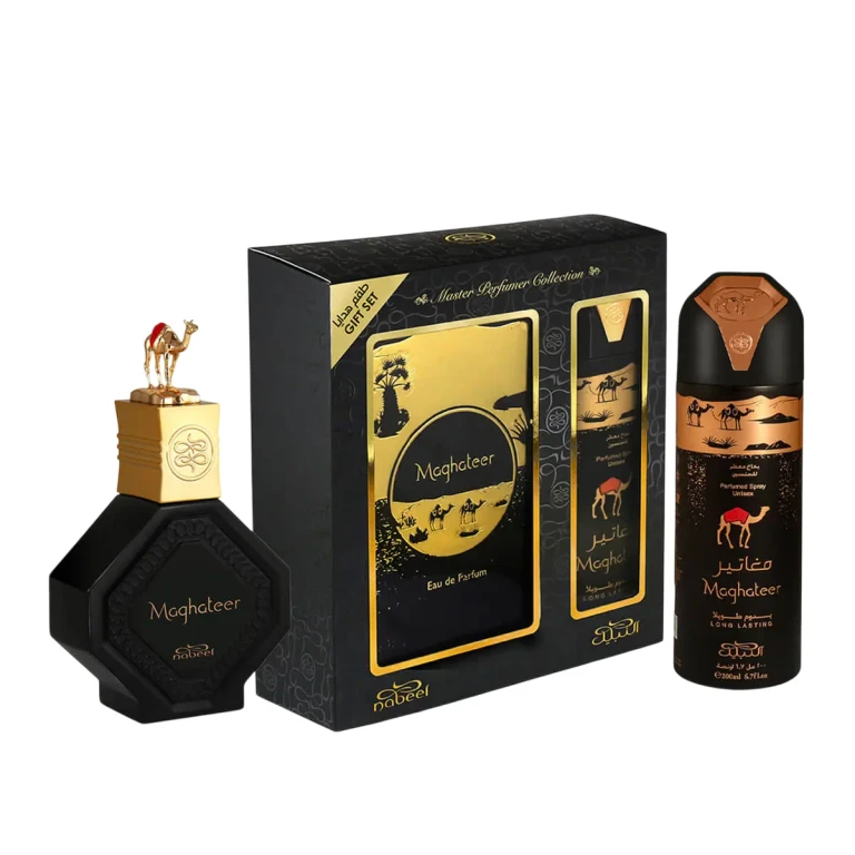 Set Nabeel: Maghateer eau de parfum for men 100 ml + Maghateer deodorant spray for men 100 ml