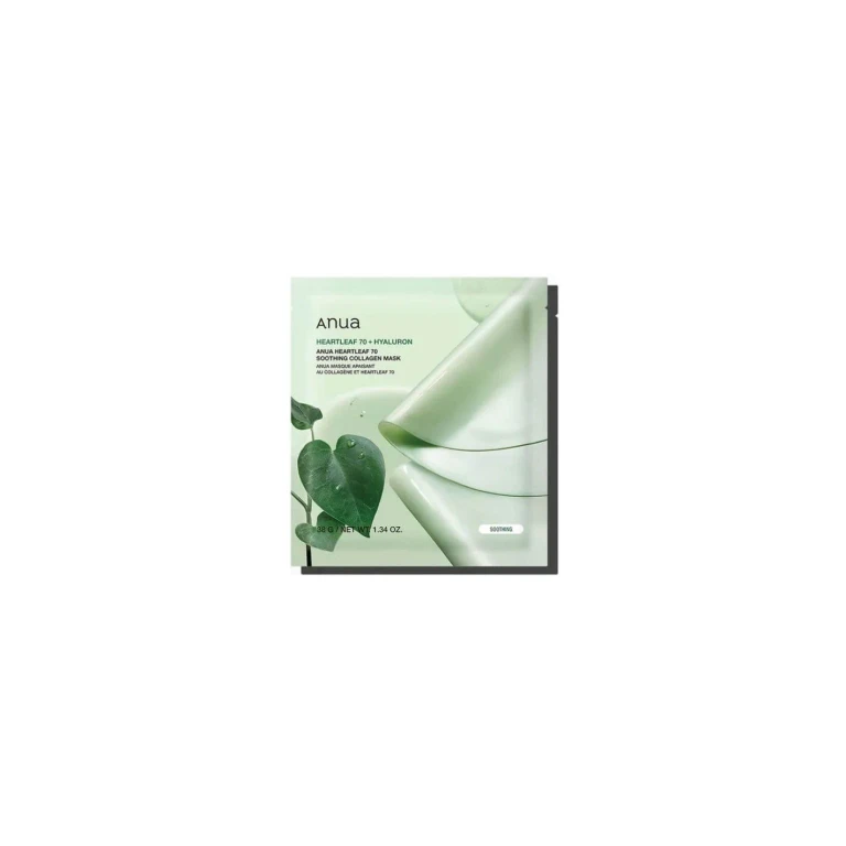 Heartleaf 70 Hyaluron Soothing Sheet Mask for the Face 28 ml