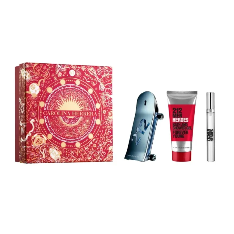 212 Heroes Eau de Toilette Spray 90ml Set of 3 pieces
