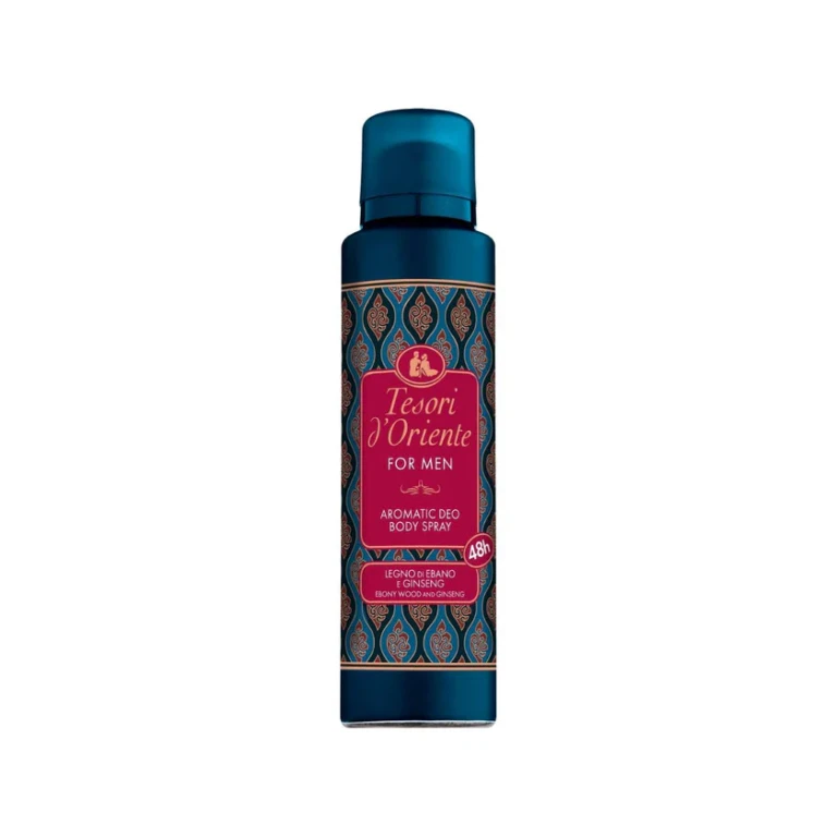 48h Spray Deodorant For Men Ebony Wood And Ginseng 150 ml