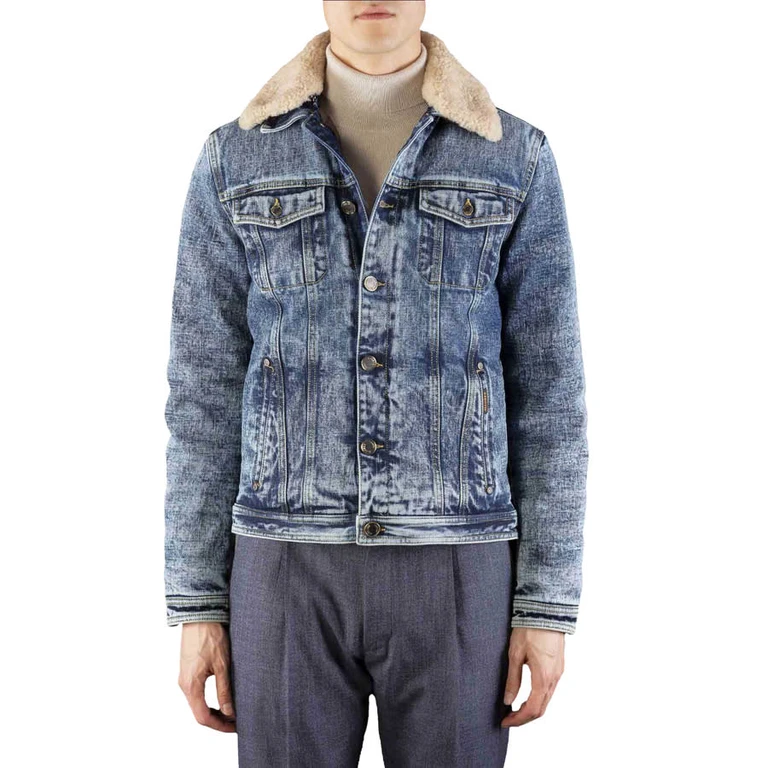 Men'S Light Blue Denim Jacket