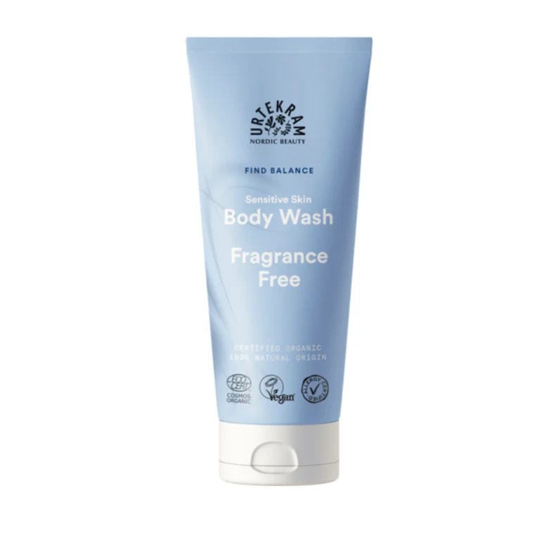 Fragrance Free Body Wash, 200ml
