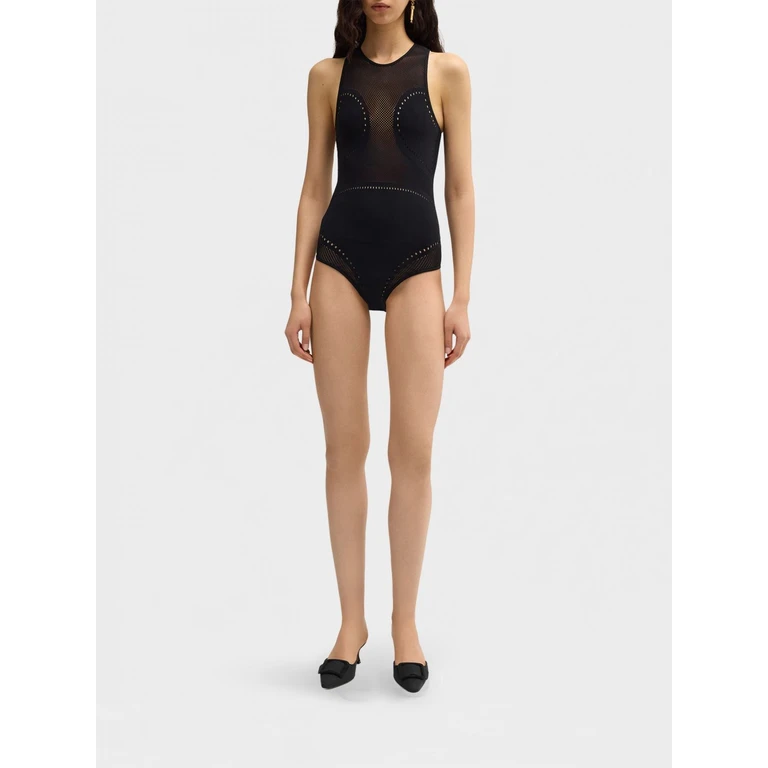 Does-All Bodysuit in ECONYL (M26E1ACJB025UN01900)