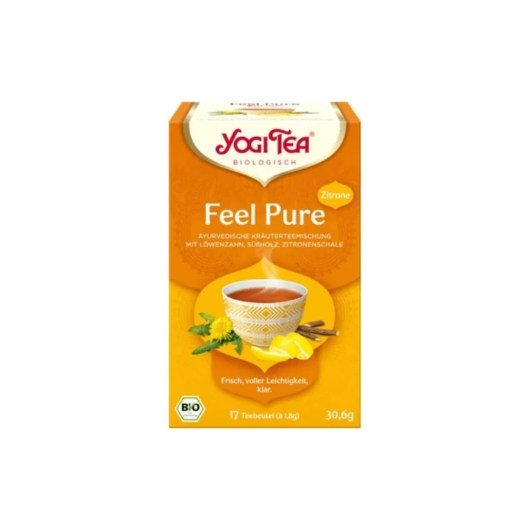 Organic Herbal Tea "Feel Pure", Lemon (30.60 G)