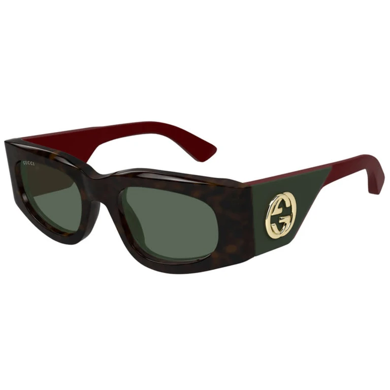 Ladies Black Square Sunglasses GG1664S 002