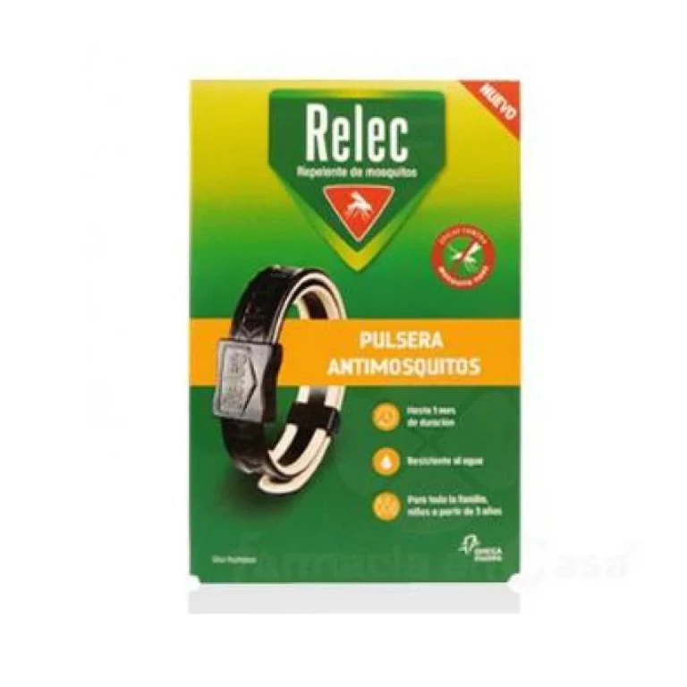 Anti-blues bracelet Relec black