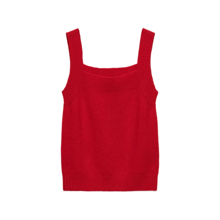 Shetland Wool Tank Top