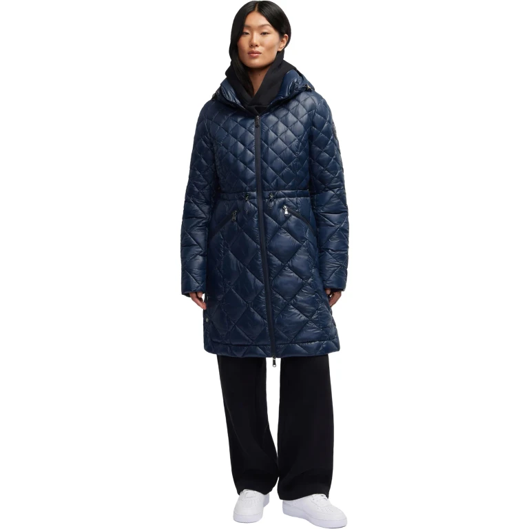 Halona Lightweight Diamond Quilt Packable Puffer Jacket - Women's