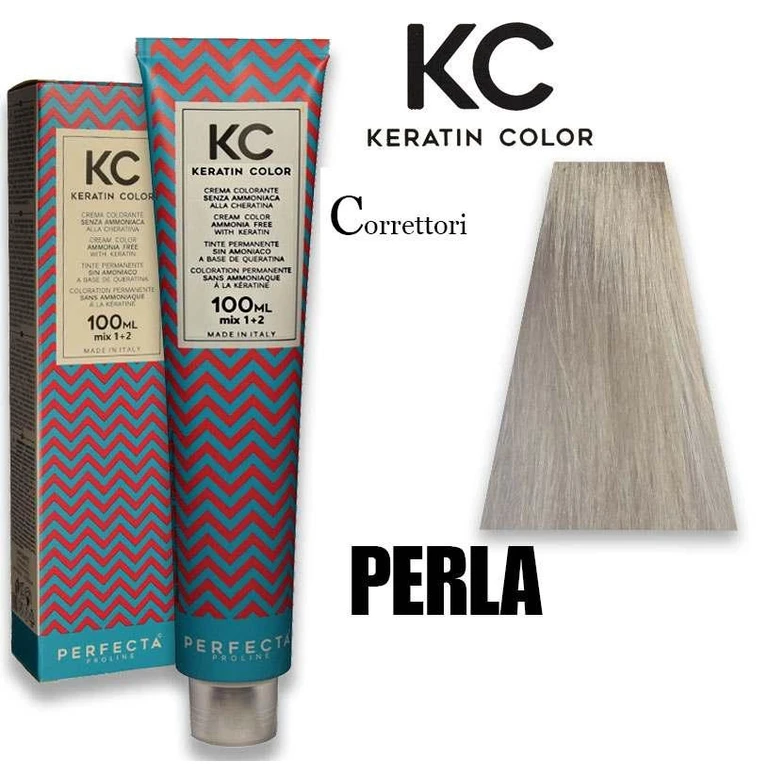 Kc keratin cream color 100ml pearl