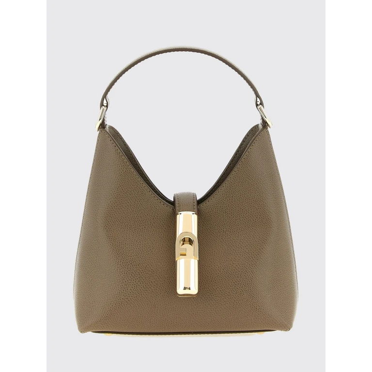 Bolsa hobo mini Furla Iride em verde
