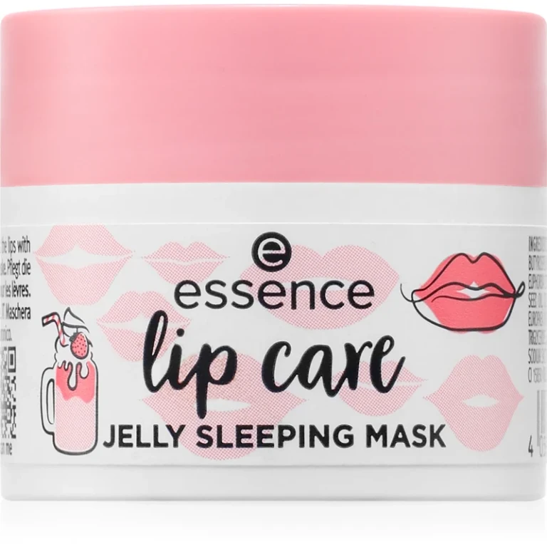 essence lip care moisturizing lip mask for the night 02 Strawberry Milkshake 8 g