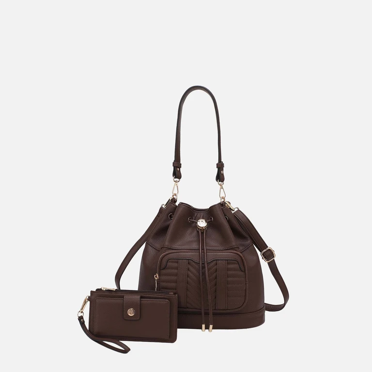 by Mia K. - Ryder Bucket Bag and Wallet Set