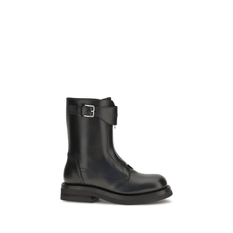 Leather Boots Black