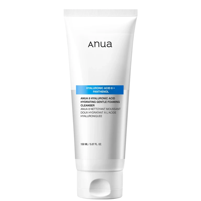 Glow 8 Hyaluronic Acid + Panthenol Hydrating Cleansing Foam 150 ml