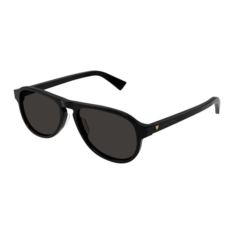 Mens Black Aviator Sunglasses BV1292S 001
