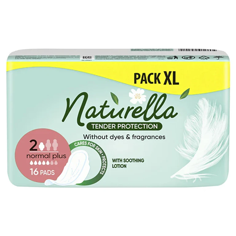 Normal Plus Tender Protection Sanitary Pads 16 Pieces