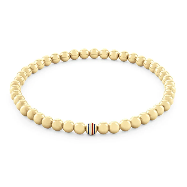 Elegante Women's Beaded Bracelet Metal Beads 2780938