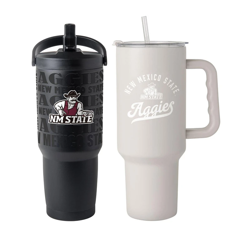 New Mexico State Aggies Stainless Steel Tumbler Set