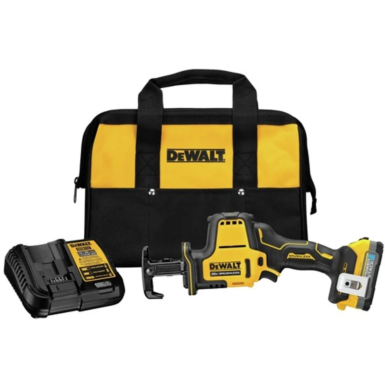 20V MAX ATOMIC Brushless Lithium-Ion Cordless One-Handed Reciprocating Saw Kit (1.7 Ah)