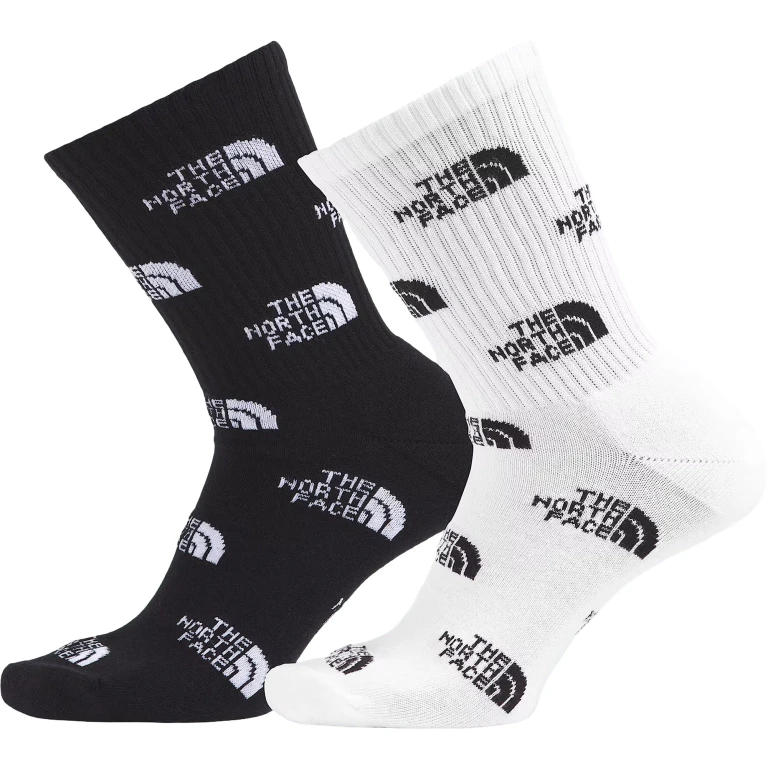 Everyday Logo 2 Pack Crew Socks - Unisex