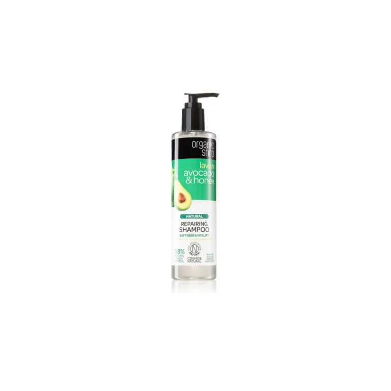 Natural Avocado & Honey Regenerating Shampoo for Damaged and Dry Hair 280ml