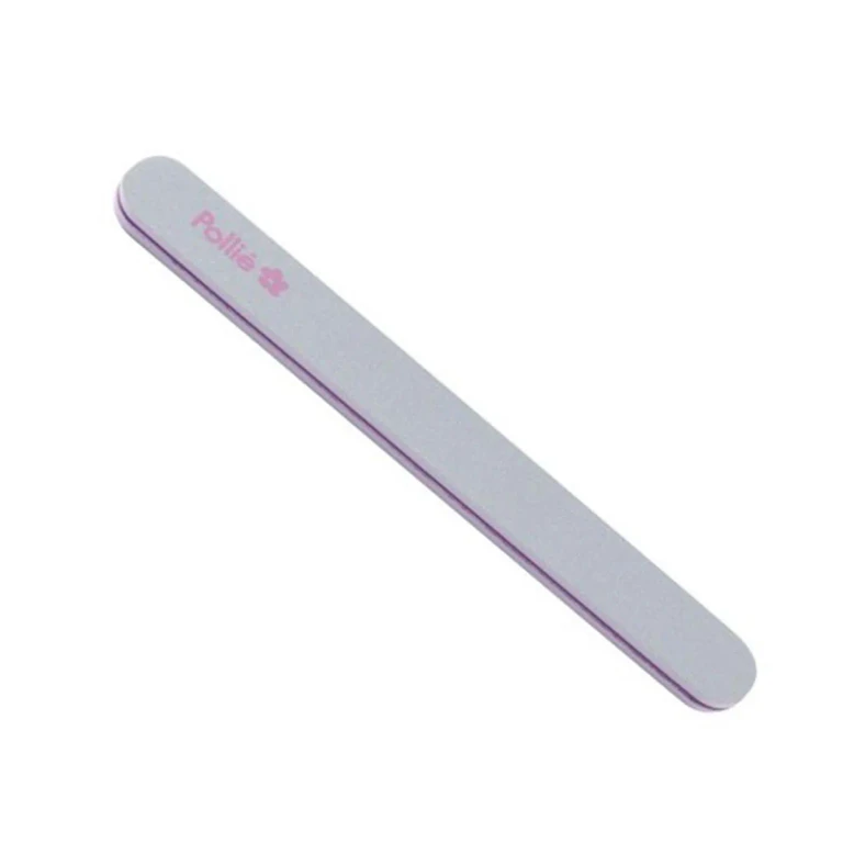 Straight padded nail file Eurostil Zebra, package of 1 unit