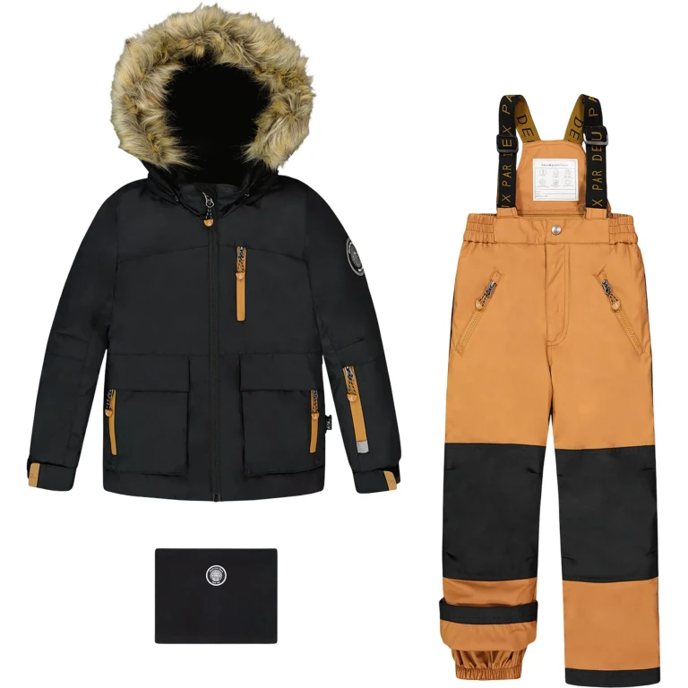 Colorblocked Play Two-Piece Snowsuit with Jacket - Little Boy