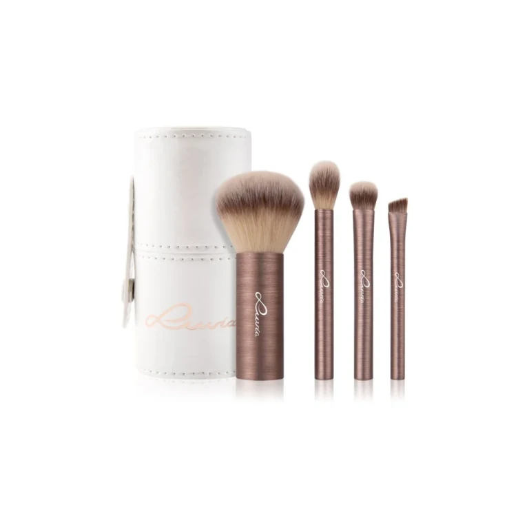 Prime Vegan Mini Travel Brush Set 4 Pieces