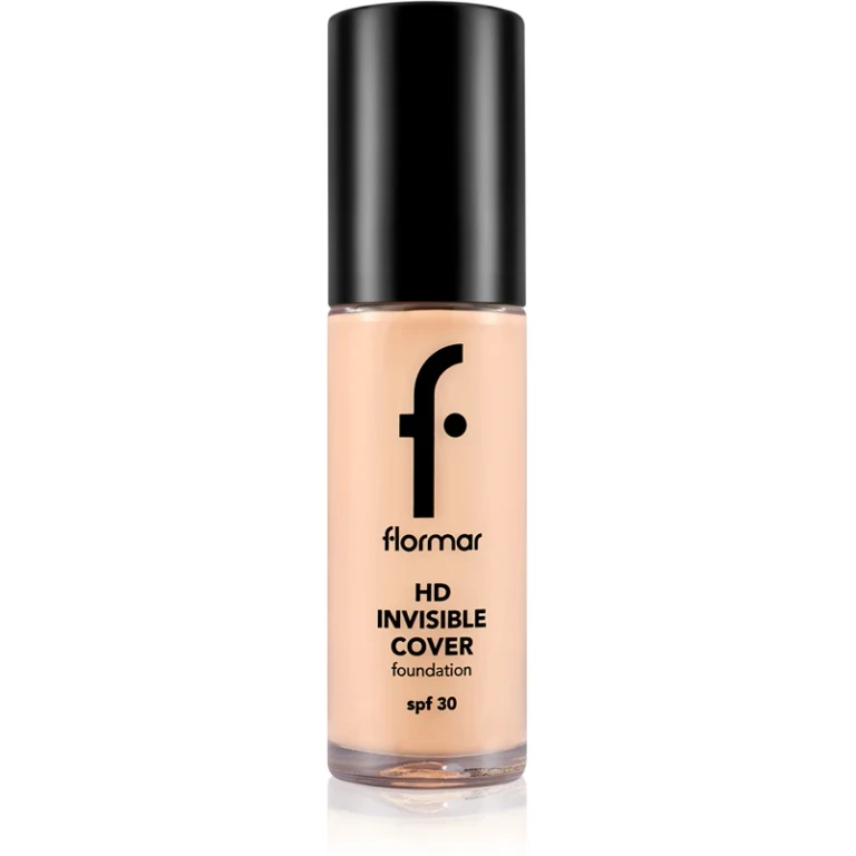HD Invisible Cover light illuminating foundation SPF 30 color 040 Light Ivory 30 ml