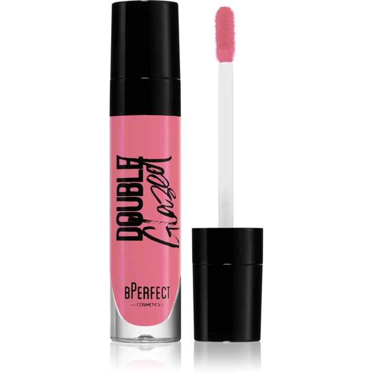 BPerfect Double Glazed Lip Gloss Color Pink Frosting 7ml