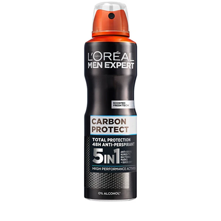 L'Oréal Paris Antiperspirant Spray Men Expert Carbon Protect (48H Antiperspirant) 250 Ml