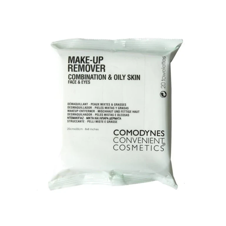 Make-Up Remover Combination & Oily Skin Make-up removing wipes Combination and oily skin 20 wipes