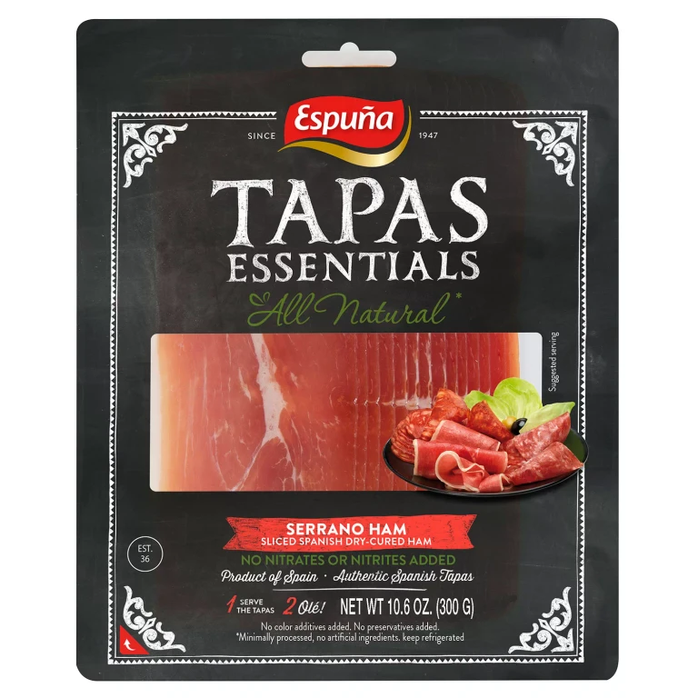 Serrano Dry-Cured Sliced Ham (10.6 oz.)