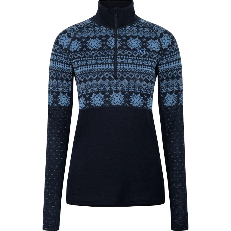 Vilma Half Zip Base Layer Top - Women's