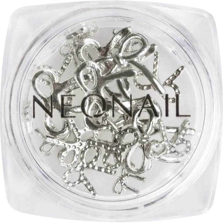 Art 3D Nail Decorations Silver Color