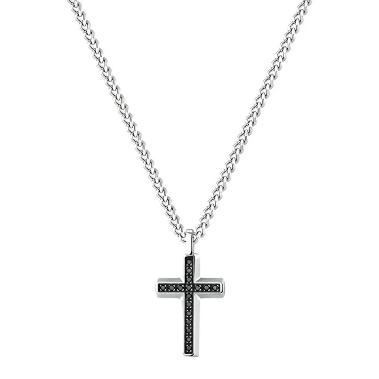 Backliner BBC01 Steel Cross Necklace