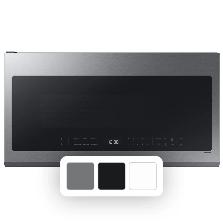 2.1 cu. ft. Over-the-Range Microwave (Stainless Steel):- Stainless Steel