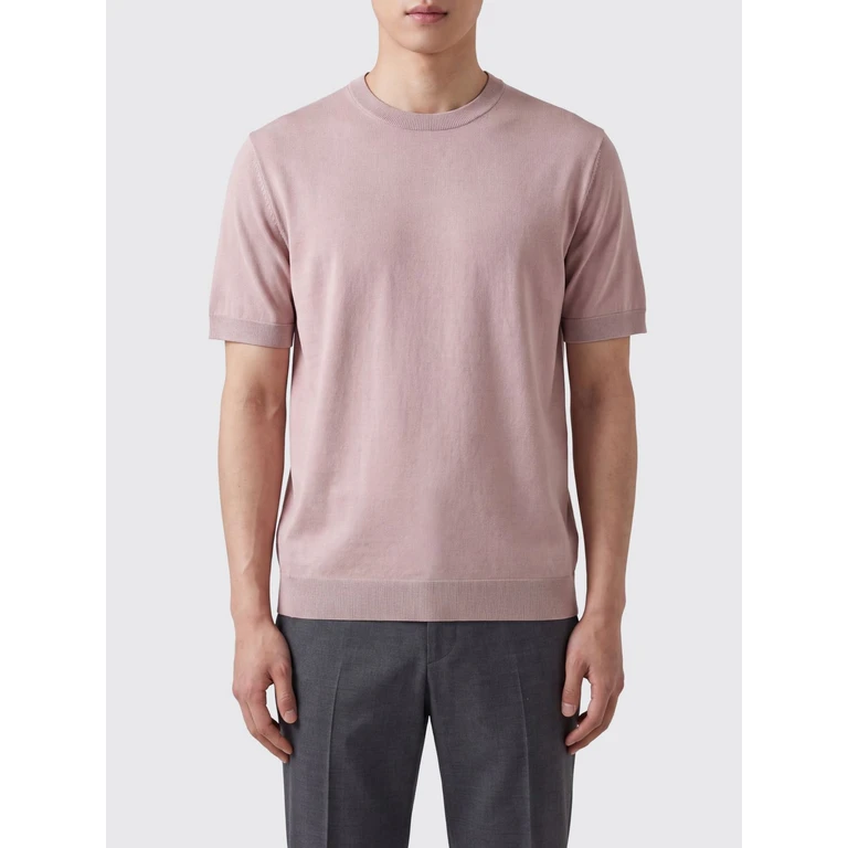 Crew-Neck Short-Sleeved T-Shirt in Cotton (JG000206U520594039)
