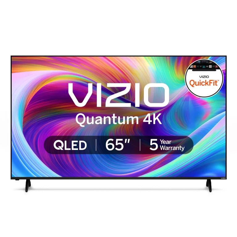 65' Class Quantum Series 4K QLED Smart TV, QuickFit Compatible