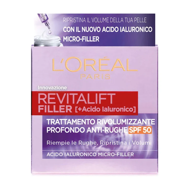 L'oréal paris Revitalift Filler Anti-Wrinkle Revitalizing Treatment Spf50 50 ml