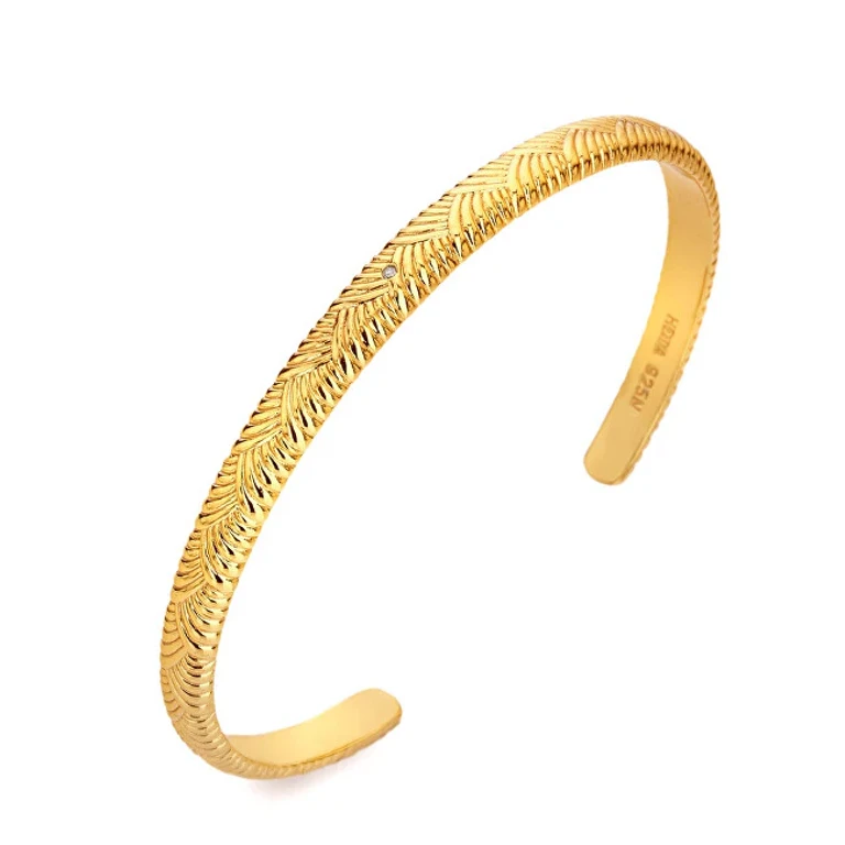 Elegante Bracelet With Solid Diamonds Golden Edit Hope Dc216