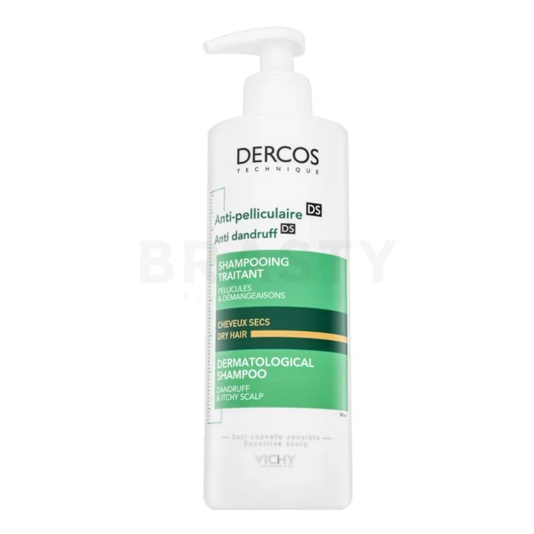 Dercos Dermatological Anti-Dandruff Shampoo for Dry Hair 390 ml