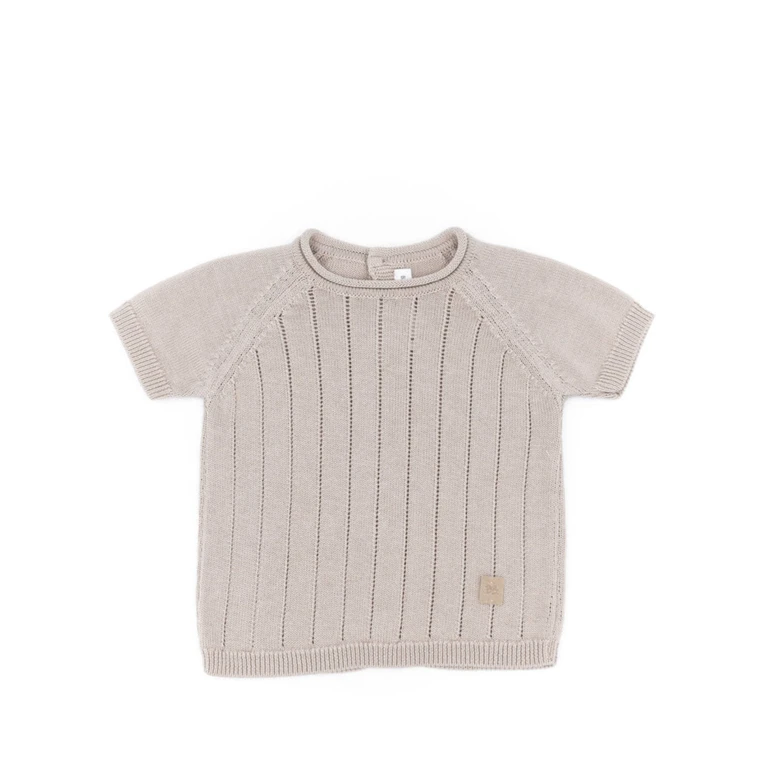 T-Shirt Crossover "Knitted"