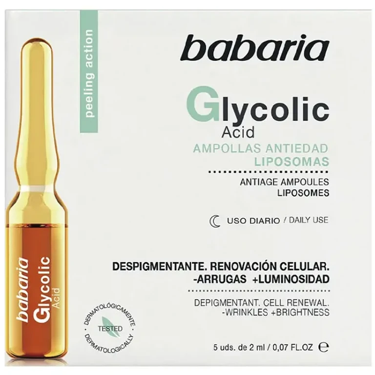 Vials für Zellerneuerung mit Glykolsäure 5 x 2 ml